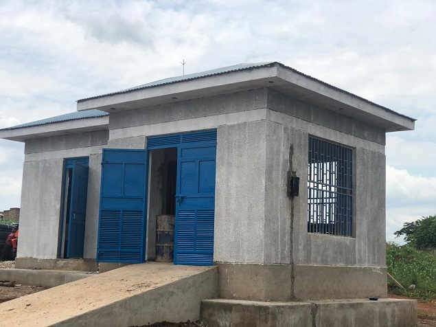 Kiryandongo Refugee Settlement-Ranch 1 piped water supply system.